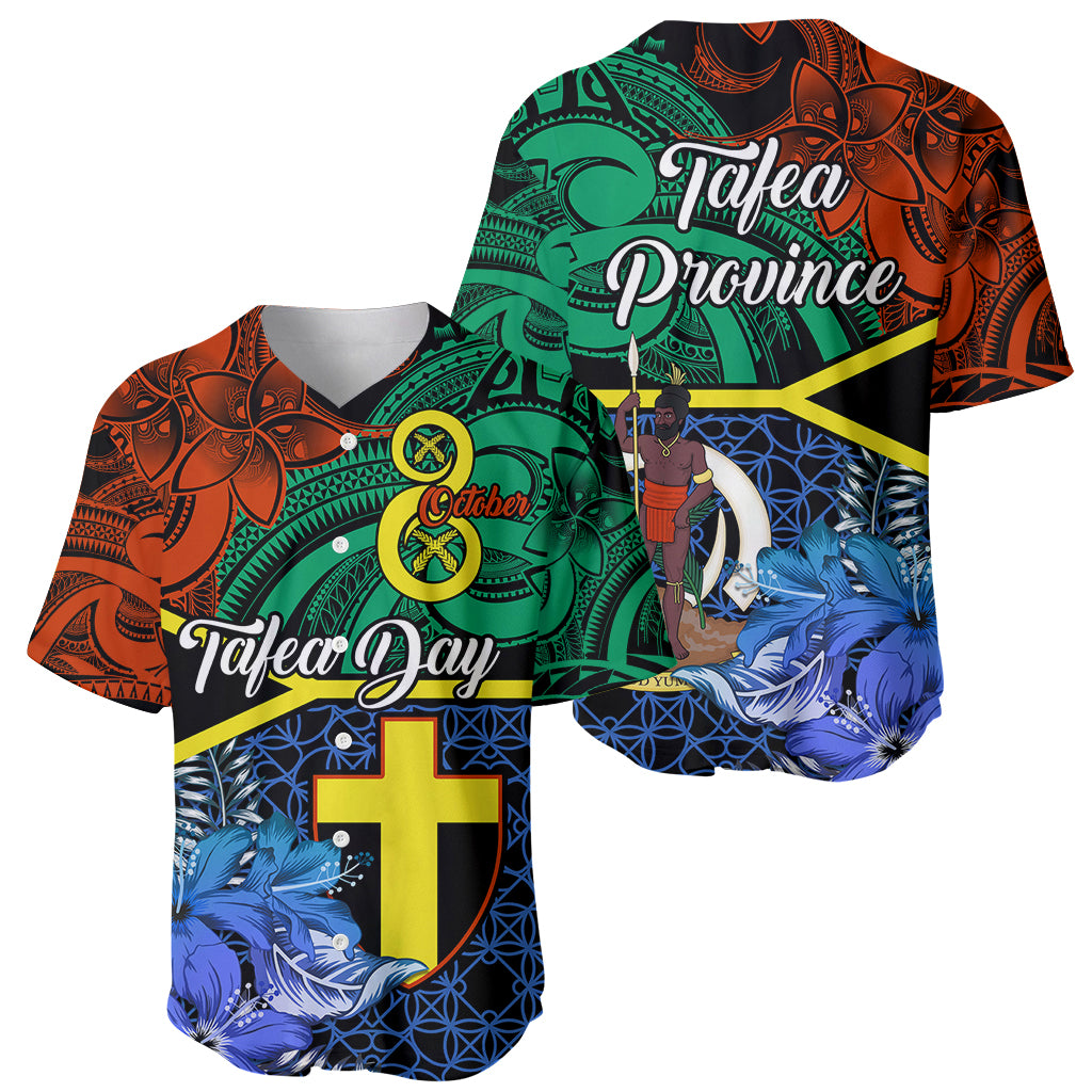Tafea Day Baseball Jersey Vanuatu Sand Drawing With Polynesian Pattern LT9 - Polynesian Pride