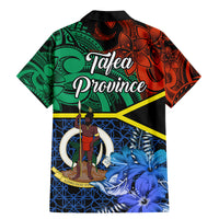 Tafea Day Family Matching Mermaid Dress and Hawaiian Shirt Vanuatu Sand Drawing With Polynesian Pattern LT9 - Polynesian Pride