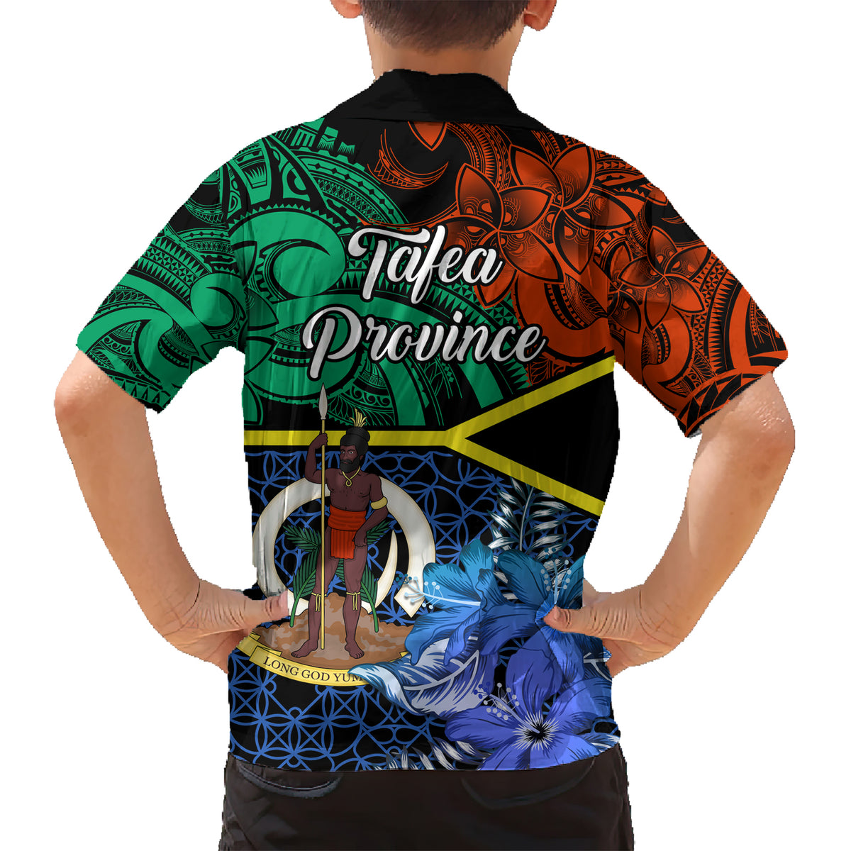 Tafea Day Family Matching Short Sleeve Bodycon Dress and Hawaiian Shirt Vanuatu Sand Drawing With Polynesian Pattern LT9 - Polynesian Pride
