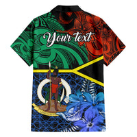 personalised-tafea-day-family-matching-summer-maxi-dress-and-hawaiian-shirt-vanuatu-sand-drawing-with-polynesian-pattern