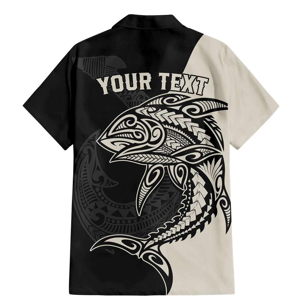 Personalised Polynesia Fishing Family Matching Mermaid Dress and Hawaiian Shirt With Maori Hei Matau Fish Hook Gold Art LT9 - Polynesian Pride
