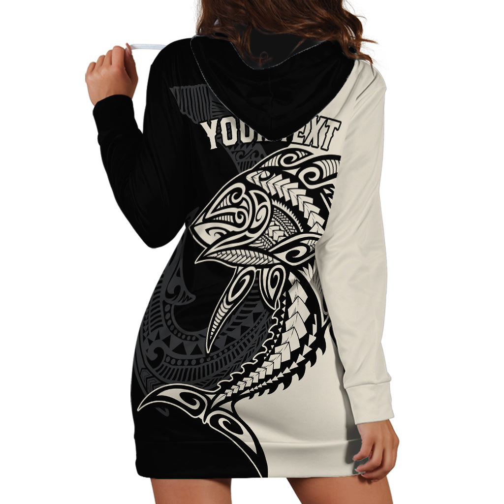 personalised-polynesia-fishing-hoodie-dress-with-maori-hei-matau-fish-hook-gold-art