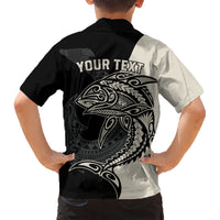 personalised-polynesia-fishing-kid-hawaiian-shirt-with-maori-hei-matau-fish-hook-gold-art