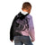 Personalised Polynesia Fishing Kid Hoodie With Maori Hei Matau Fish Hook Pastel Art LT9 - Polynesian Pride