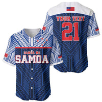 Custom Rugby Toa Samoa Baseball Jersey Samoa mo Samoa Island Warrior Pride - Polynesian Pride
