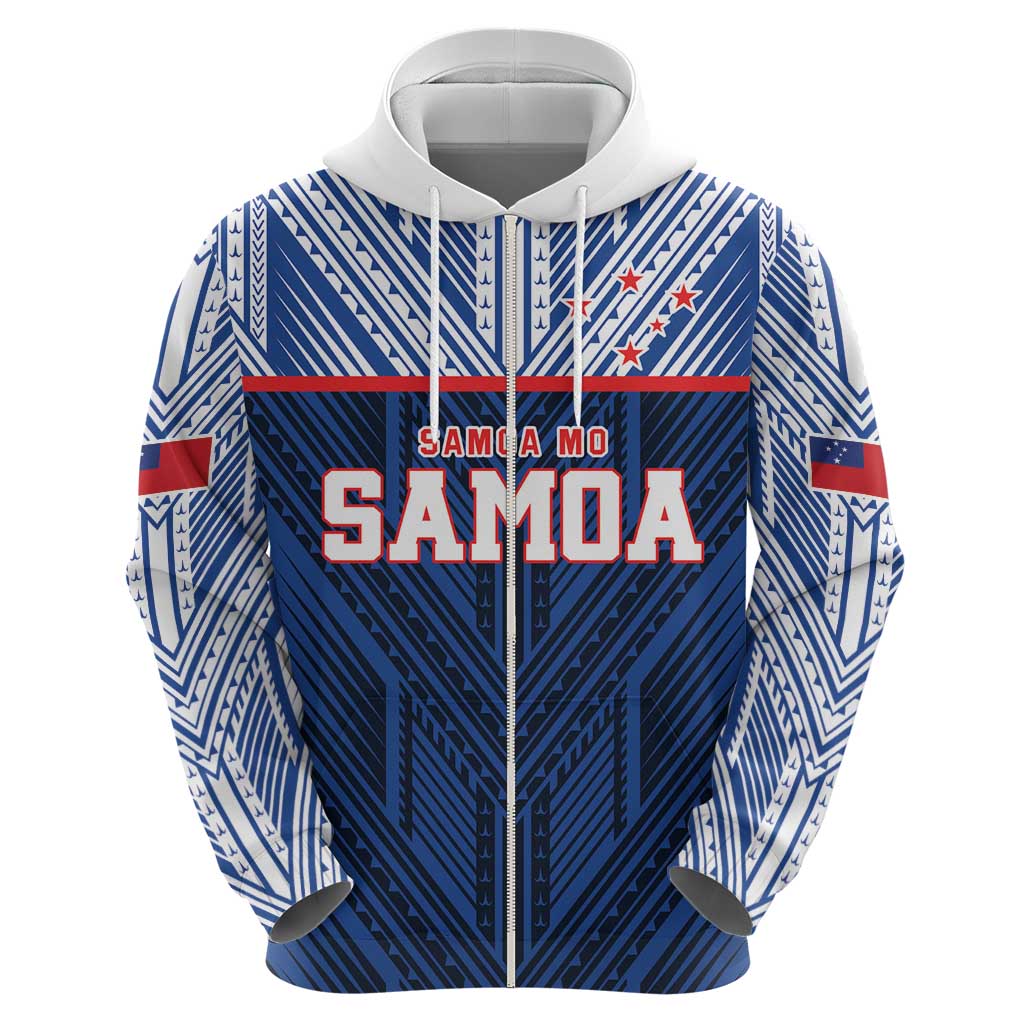 Custom Rugby Toa Samoa Hoodie Samoa mo Samoa Island Warrior Pride - Polynesian Pride
