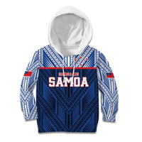 Custom Rugby Toa Samoa Kid Hoodie Samoa mo Samoa Island Warrior Pride - Polynesian Pride