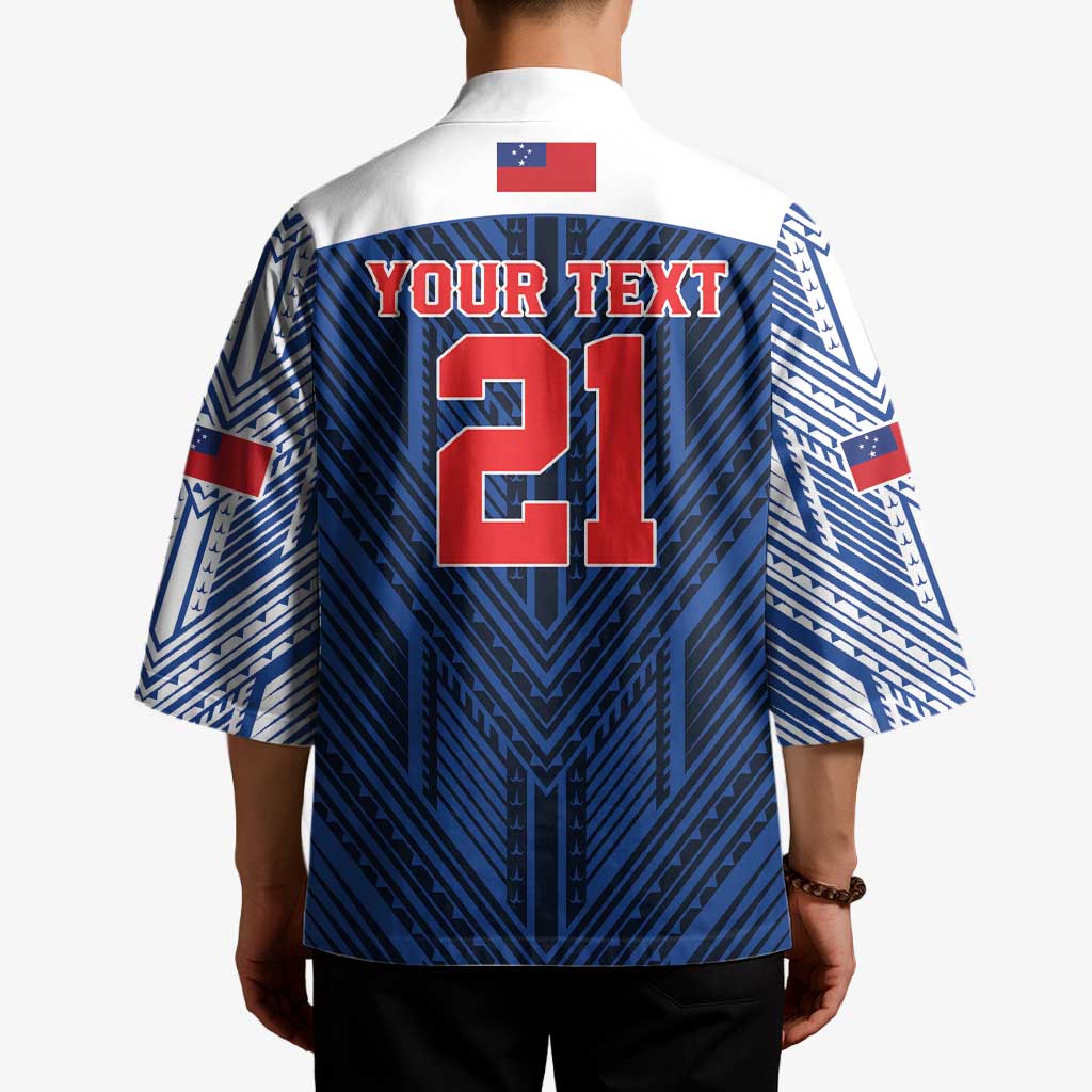Custom Rugby Toa Samoa Kimono Samoa mo Samoa Island Warrior Pride - Polynesian Pride