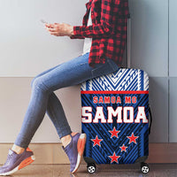 Rugby Toa Samoa Luggage Cover Samoa mo Samoa Island Warrior Pride - Polynesian Pride