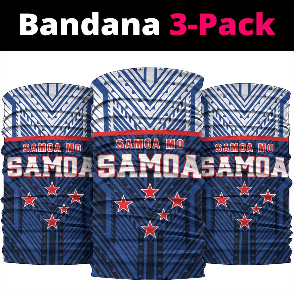 Rugby Toa Samoa Neck Gaiter Samoa mo Samoa Island Warrior Pride - Polynesian Pride