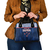 Rugby Toa Samoa Shoulder Handbag Samoa mo Samoa Island Warrior Pride - Polynesian Pride