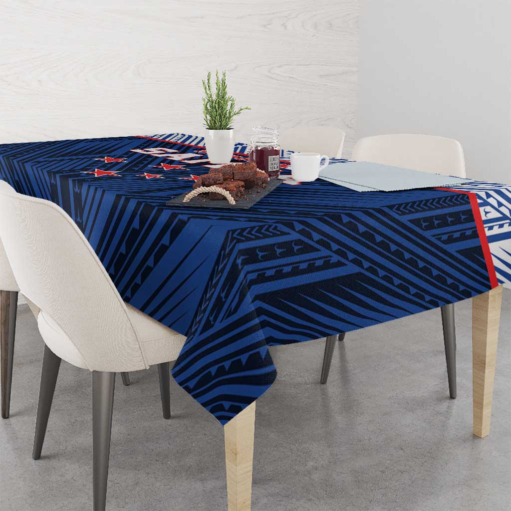 Rugby Toa Samoa Tablecloth Samoa mo Samoa Island Warrior Pride - Polynesian Pride