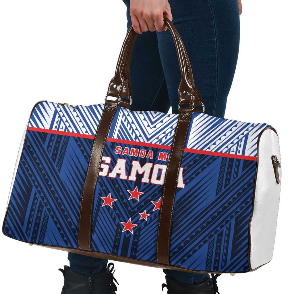Rugby Toa Samoa Travel Bag Samoa mo Samoa Island Warrior Pride - Polynesian Pride