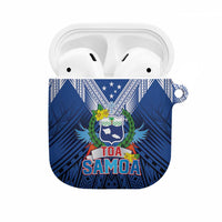 Rugby Toa Samoa AirPods Case Samoa mo Samoa Strength in Tatau - Polynesian Pride