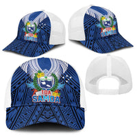 Toa Samoa Rugby Baseball Net Cap Samoa mo Samoa Strength in Tatau - Polynesian Pride