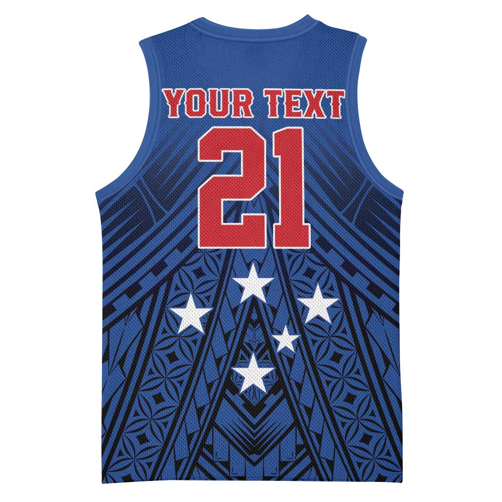 Custom Rugby Toa Samoa Basketball Jersey Samoa mo Samoa Strength in Tatau - Polynesian Pride
