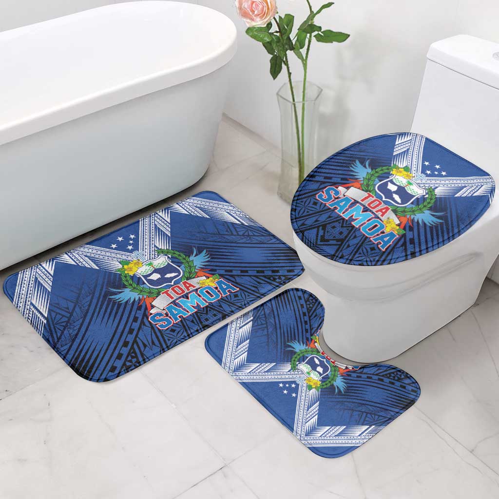 Rugby Toa Samoa Bathroom Set Samoa mo Samoa Strength in Tatau - Polynesian Pride