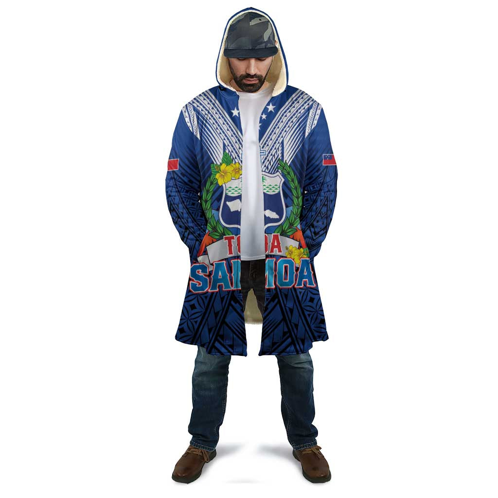 Custom Rugby Toa Samoa Cloak Samoa mo Samoa Strength in Tatau - Polynesian Pride