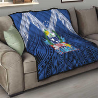 Rugby Toa Samoa Quilt Samoa mo Samoa Strength in Tatau - Polynesian Pride