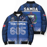 Toa Samoa 685 Bomber Puffer Jacket Uso Aso Uma For Life For Samoa - Polynesian Pride