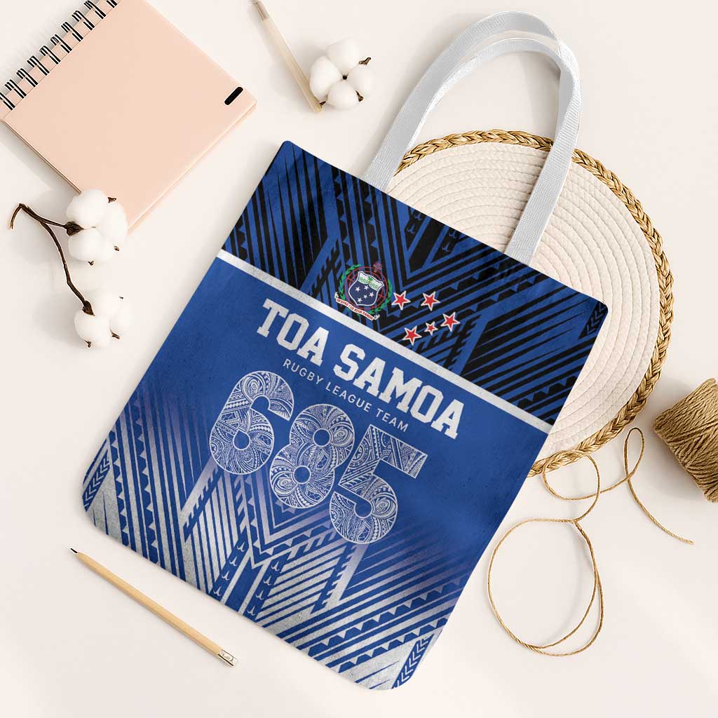 Toa Samoa 685 Tote Bag Uso Aso Uma For Life For Samoa - Polynesian Pride
