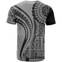 Samoa Siapo Arty T Shirt Black Style LT9 - Polynesian Pride