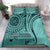 Samoa Siapo Arty Bedding Set Turquoise Style LT9 - Polynesian Pride