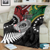 Aotearoa and Cook Islands Mo Te Tiriti Blanket New Zealand Honour The Treaty Ake!Ake!Ake!