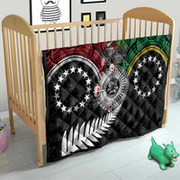 Aotearoa and Cook Islands Mo Te Tiriti Quilt New Zealand Honour The Treaty Ake!Ake!Ake! LT9 - Polynesian Pride