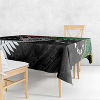 Aotearoa and Cook Islands Mo Te Tiriti Tablecloth New Zealand Honour The Treaty Ake!Ake!Ake! LT9 - Polynesian Pride