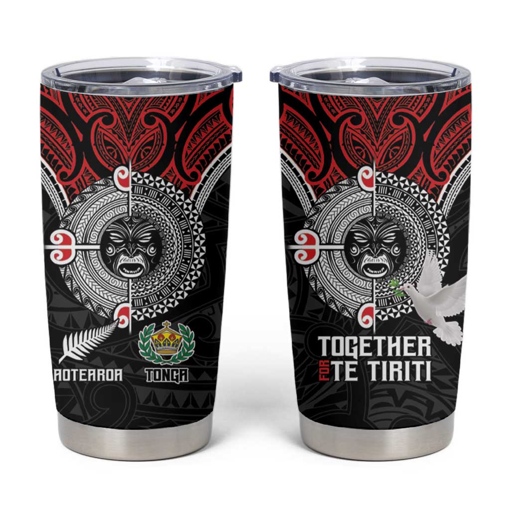 Aotearoa and Tonga Mo Te Tiriti Tumbler Cup New Zealand Honour The Treaty Ake!Ake!Ake!