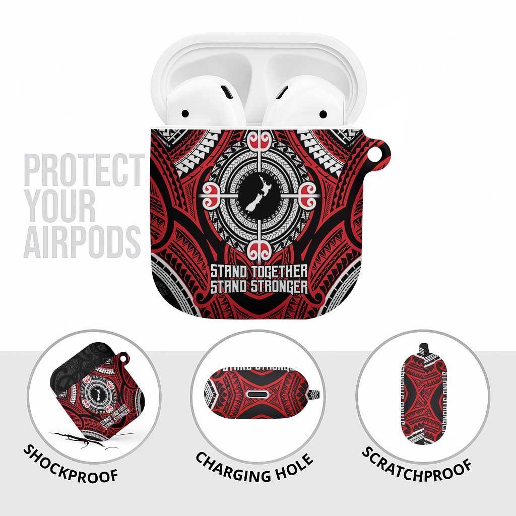 Aotearoa Proud To Be Maori AirPods Case New Zealand Fight Together - Polynesian Pride