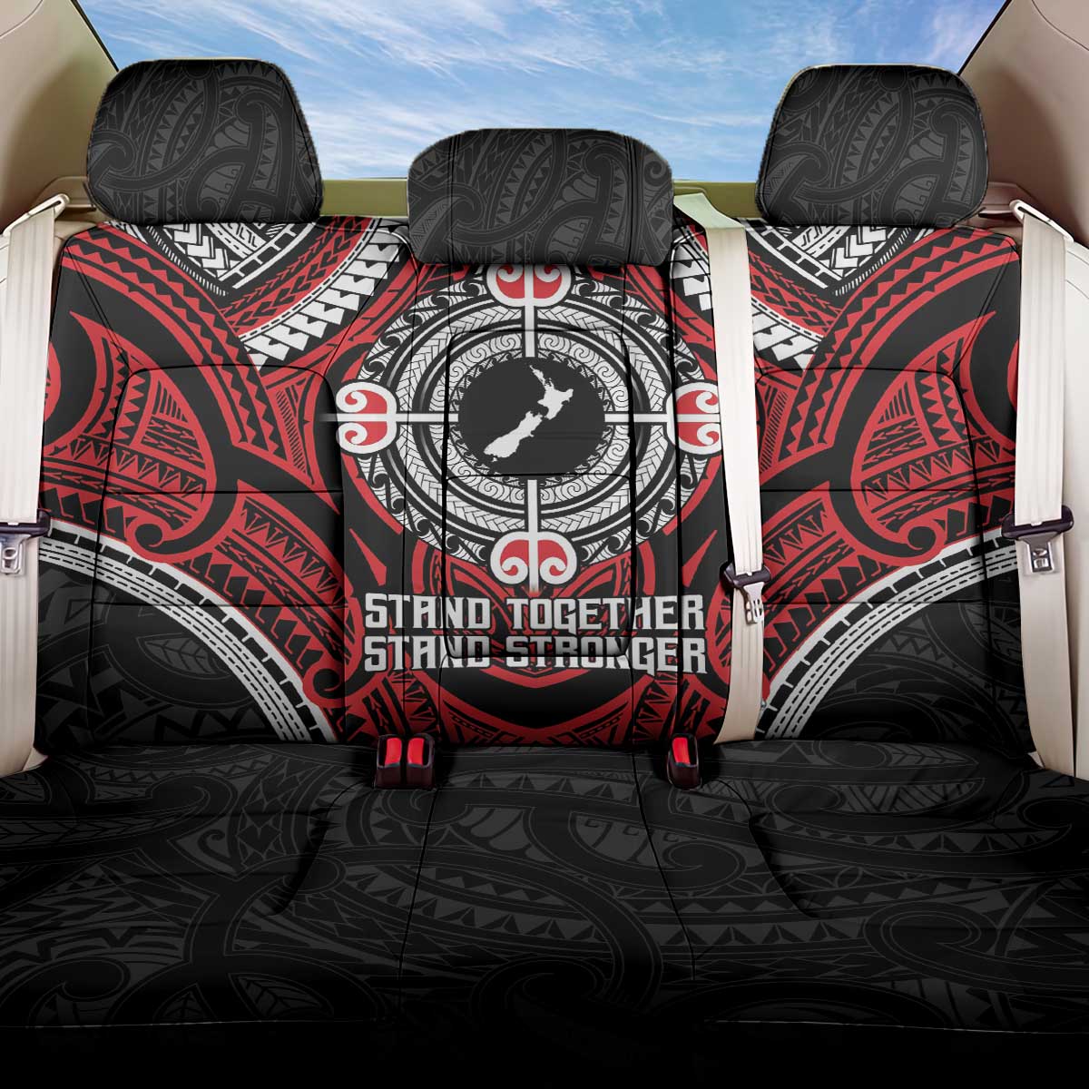 Aotearoa Proud To Be Maori Back Car Seat Cover New Zealand Fight Together