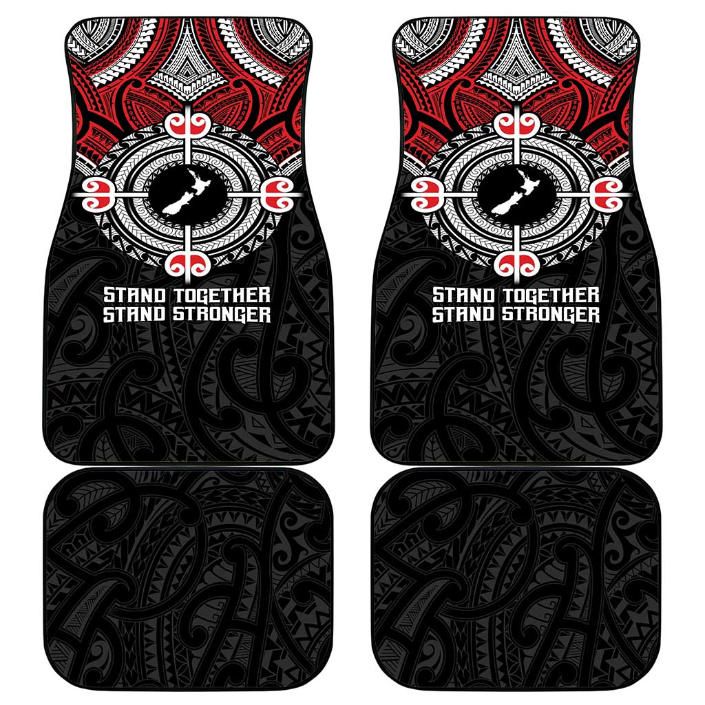 Aotearoa Proud To Be Maori Car Mats New Zealand Fight Together