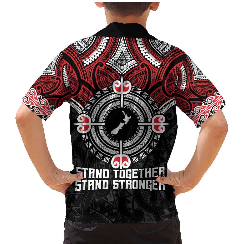 Aotearoa Proud To Be Maori Family Matching Mermaid Dress and Hawaiian Shirt New Zealand Fight Together LT9 - Polynesian Pride
