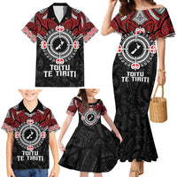 Aotearoa Proud To Be Maori Family Matching Mermaid Dress and Hawaiian Shirt New Zealand Fight Together LT9 - Polynesian Pride