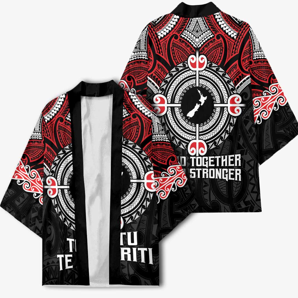 Aotearoa Proud To Be Maori Kimono New Zealand Fight Together LT9 - Polynesian Pride