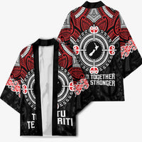 Aotearoa Proud To Be Maori Kimono New Zealand Fight Together LT9 - Polynesian Pride