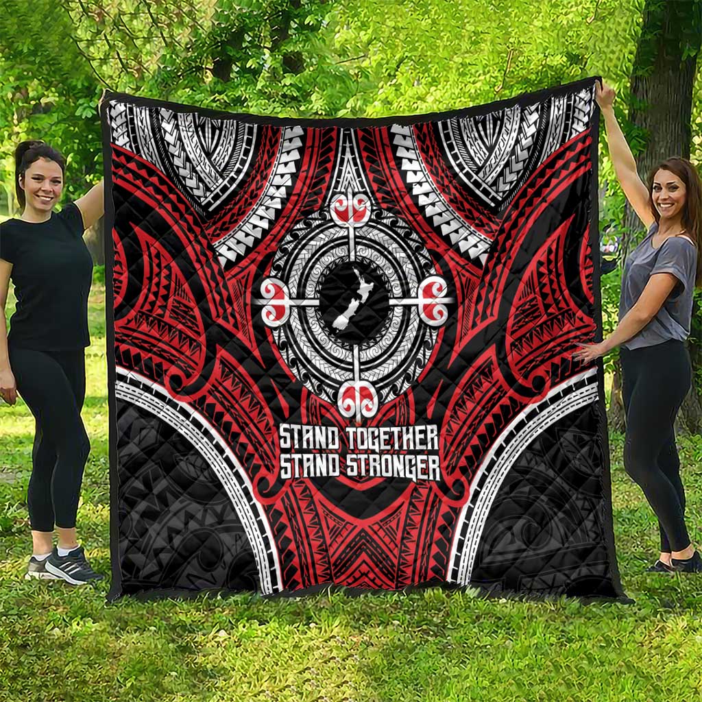 Aotearoa Proud To Be Maori Quilt New Zealand Fight Together LT9 - Polynesian Pride