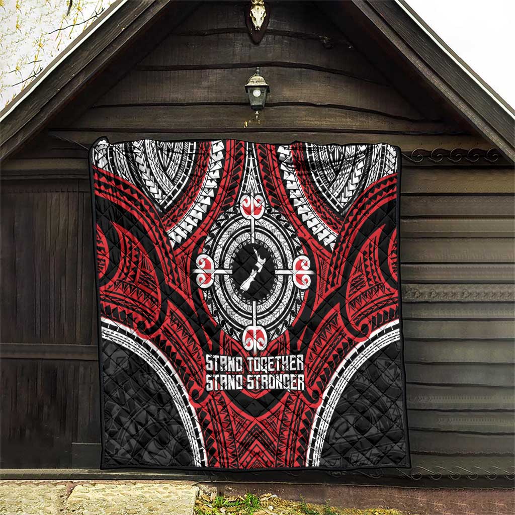 Aotearoa Proud To Be Maori Quilt New Zealand Fight Together LT9 - Polynesian Pride