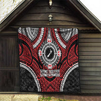 Aotearoa Proud To Be Maori Quilt New Zealand Fight Together LT9 - Polynesian Pride