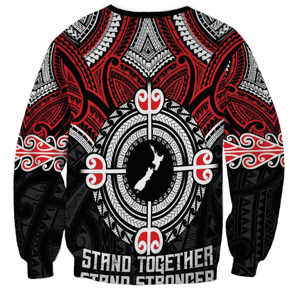 Aotearoa Proud To Be Maori Sweatshirt New Zealand Fight Together