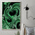 Polynesia Valentines Day Forever In My Heart Tattoo Canvas Wall Art Green Style LT9 - Polynesian Pride