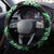 Polynesia Valentines Day Forever In My Heart Tattoo Steering Wheel Cover Green Style LT9 - Polynesian Pride