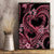 Polynesia Valentines Day Forever In My Heart Tattoo Canvas Wall Art Pink Style LT9 - Polynesian Pride