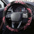 Polynesia Valentines Day Forever In My Heart Tattoo Steering Wheel Cover Pink Style LT9 - Polynesian Pride