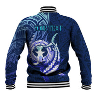 Personalised Northern Mariana Islands Baseball Jacket Commonwealth Day 2024 LT9 - Polynesian Pride