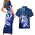 Personalised Northern Mariana Islands Couples Matching Short Sleeve Bodycon Dress and Hawaiian Shirt Commonwealth Day 2024 LT9 - Polynesian Pride