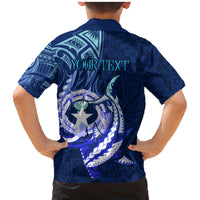 Personalised Northern Mariana Islands Family Matching Mermaid Dress and Hawaiian Shirt Commonwealth Day 2024 LT9 - Polynesian Pride