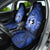 Northern Mariana Islands Ylang-ylang Mwarmwar Car Seat Cover Polynesian Blue Style